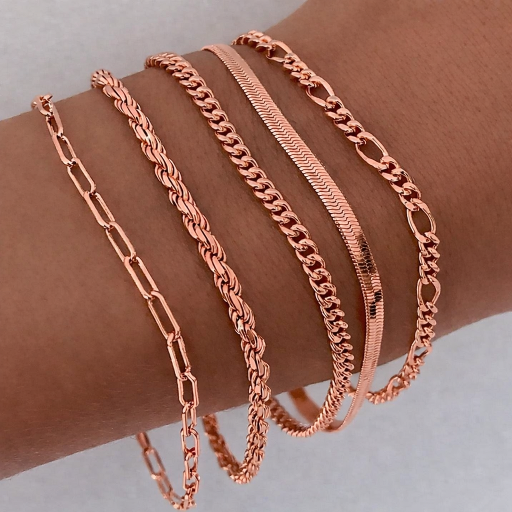 Ellis Renner Sæt af Armbånd | Guld