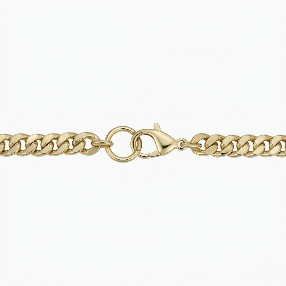Cuban Estate Armbånd | Guld