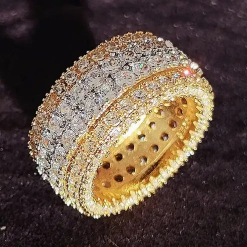 Zirkonia Trail Guld Ring