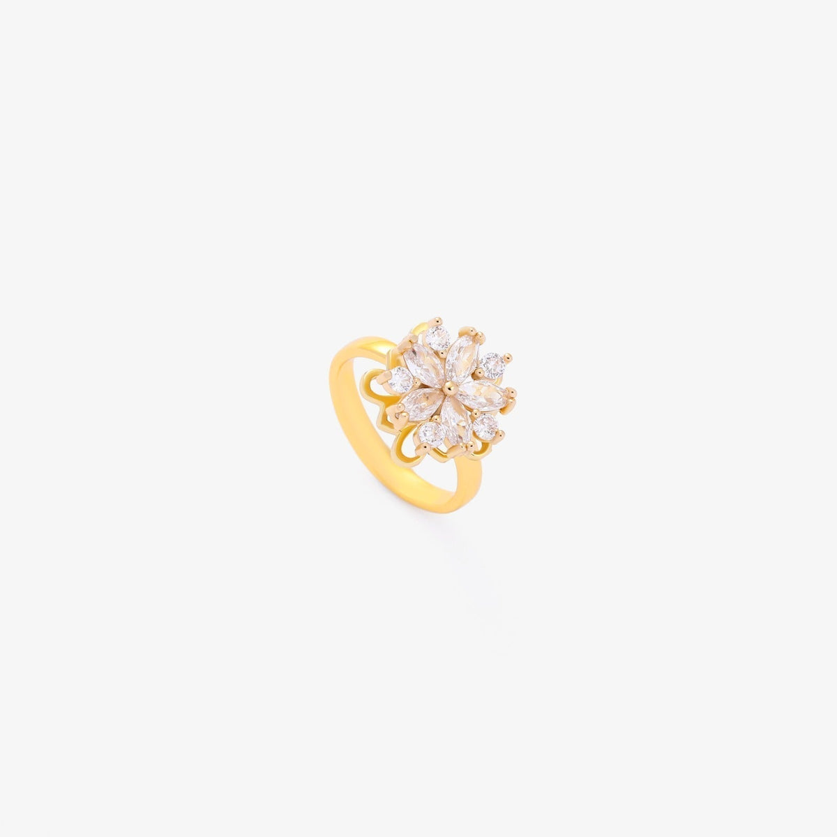 Flora Drejering med Accent | Guld