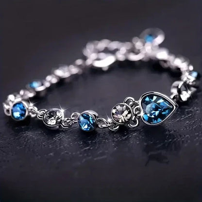 Ocean Heart Glow Armbånd