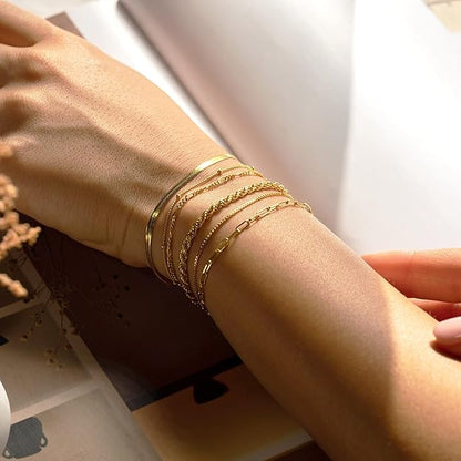 Isabella Vernetta Sæt af Armbånd | Guld