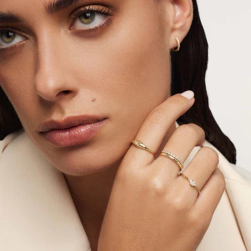Diamant Kuppel Ring