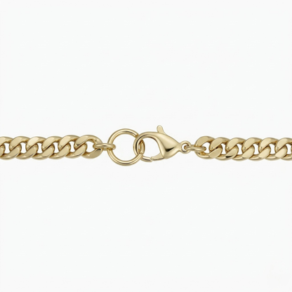Cuban Estate Armbånd | Guld