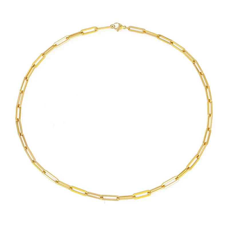 Archen Elegant Kæde Halskæde | Guld