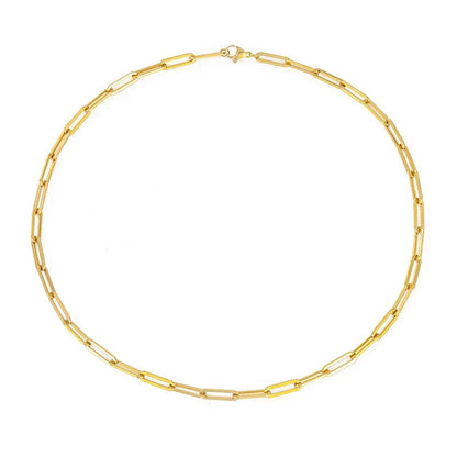 Archen Elegant Kæde Halskæde | Guld