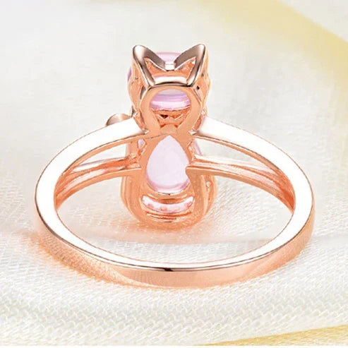 Kat Ring i Rosaguld