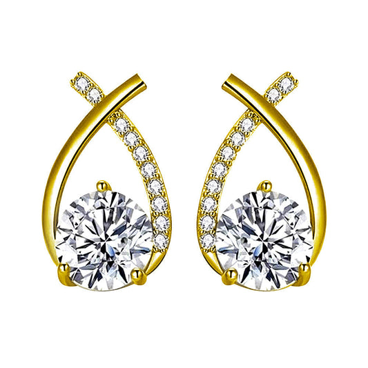 Arielle Aretes | Oro