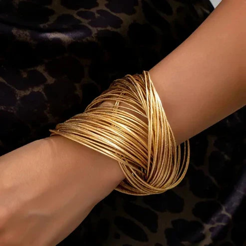 Guldtråde Armbånd