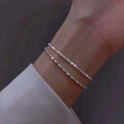Sølv Zirkonia Armbånd