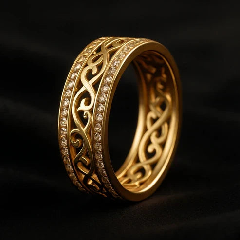 Lys Hollow Guld Ring