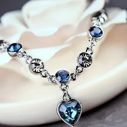 Ocean Heart Glow Armbånd