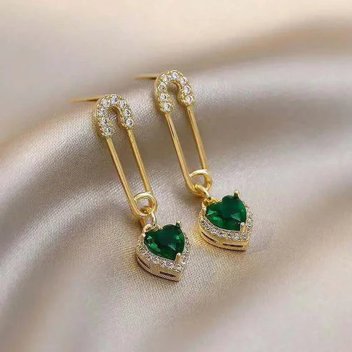 Amarisse Viridelle Dangle Øreringe