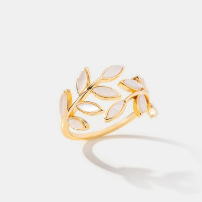 Guldblad Motif Ring