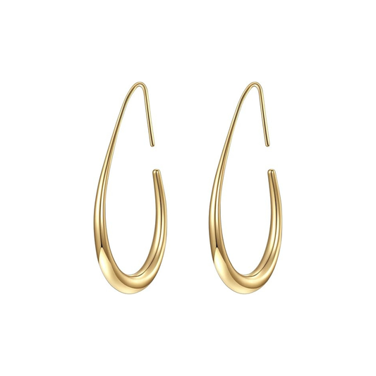 Aretes de Argolla Sunlit | Guld