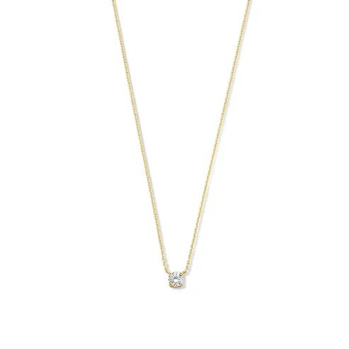 Cléa Moissanite Sten Halskæde