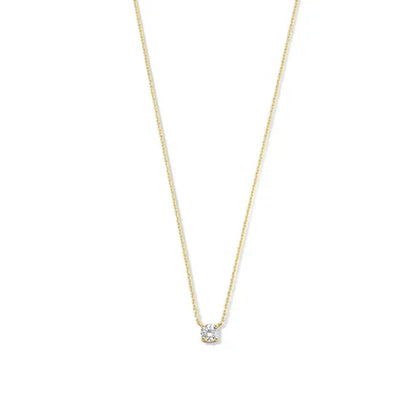 Cléa Moissanite Sten Halskæde