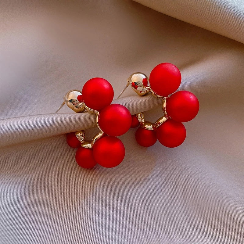 Elegante Perleøreringe