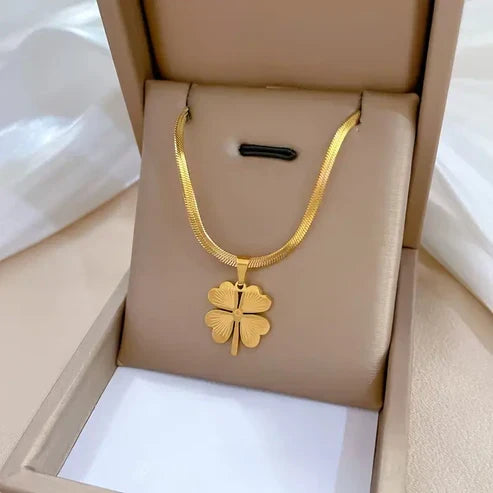 Clover Guld Halskæde